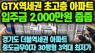 서울 도봉 노원 인접 GTX역세권 30평형 3억대 초고층아파트, 의정부 가까운 양주덕정역에피트 [776]