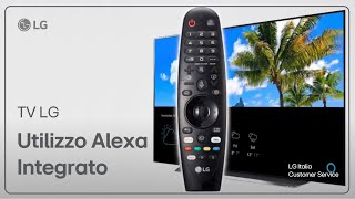 [lg tv] how to use amazon alexa built into smart tv