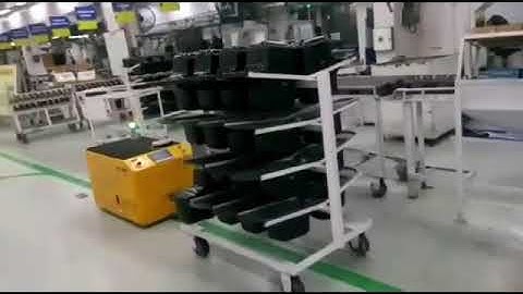 AGV for assembly line by Neptune systems
