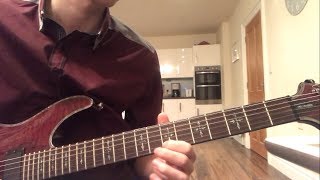 NUMB - XXXTENTACION (Guitar Cover) chords