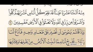 القران الكريم / سورة البقرة / مكتوبة /صفحة ٩/9 /القارئ: سعد الغامدي