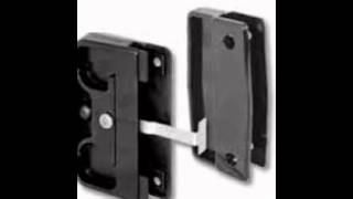 Sliding screen door hardware
