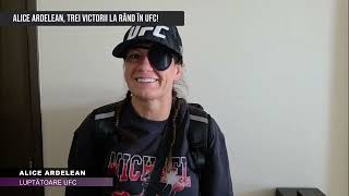 🥋🇷🇴 Alice Ardelean, 3 victorii la rând în UFC!