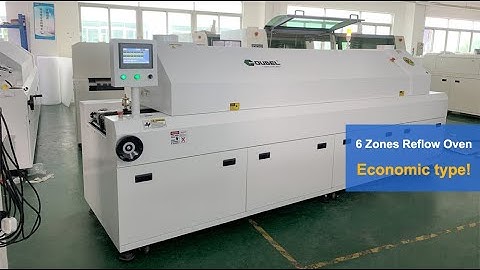 OUBEL Economic SMT oven 6 zones reflow soldering oven for PCBA assembly line