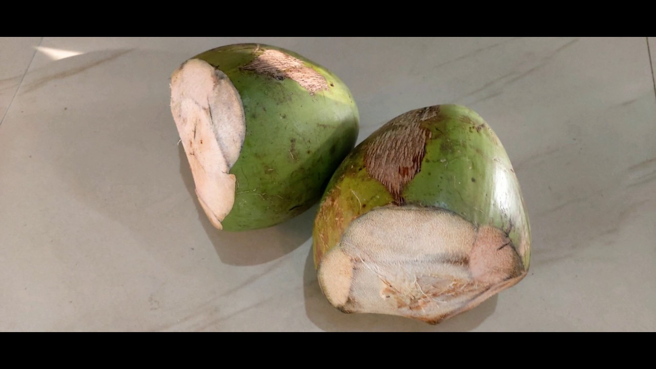 Tender coconut Juice |how to make natural Tender coconut Juice - YouTube