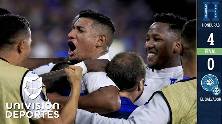 Honduras 4-0 El Salvador - Highlights and Goals - Group C - Gold Cup