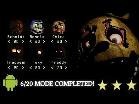 FNaF 3 [BETA] ANDROID All Max Mode (6/20) COMPLETED!