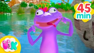 froggy song animals kids heykids nursery rhymes