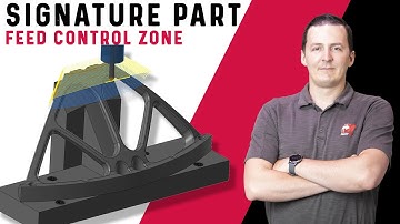 Feed Control Zones: Reduce Unnecessary Motion Multiaxis Machining | Mastercam 2022 Signature Parts