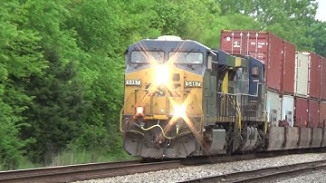 CSX ES40DC 5467 w/ Nice K5HL Leads Intermodal/Manifest Q518 on 5/8/21