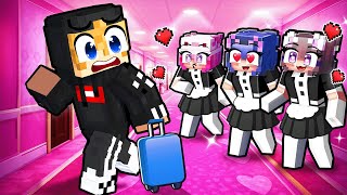 Ma CAZEZ La Un Hotel DOAR CU FETE in Minecraft!?