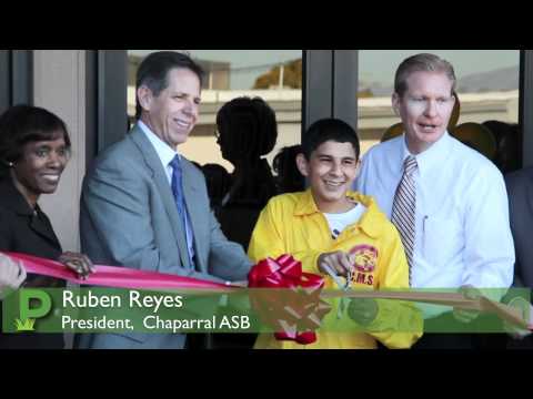 Chaparral Middle School Opens New Gymnasium