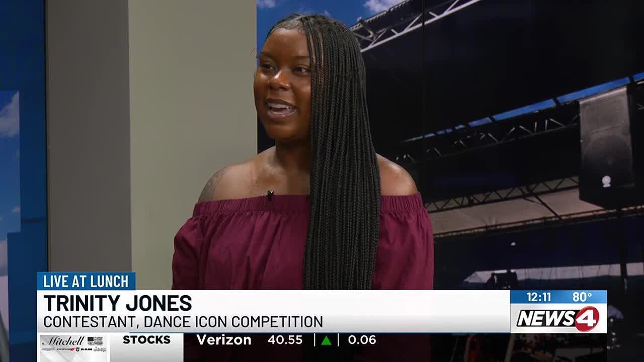Local dancer competing to perform with famous artist