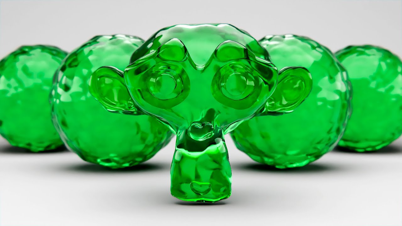 CREATE A TOXIC SLIME PROCEDURAL MATERIAL IN BLENDER 4