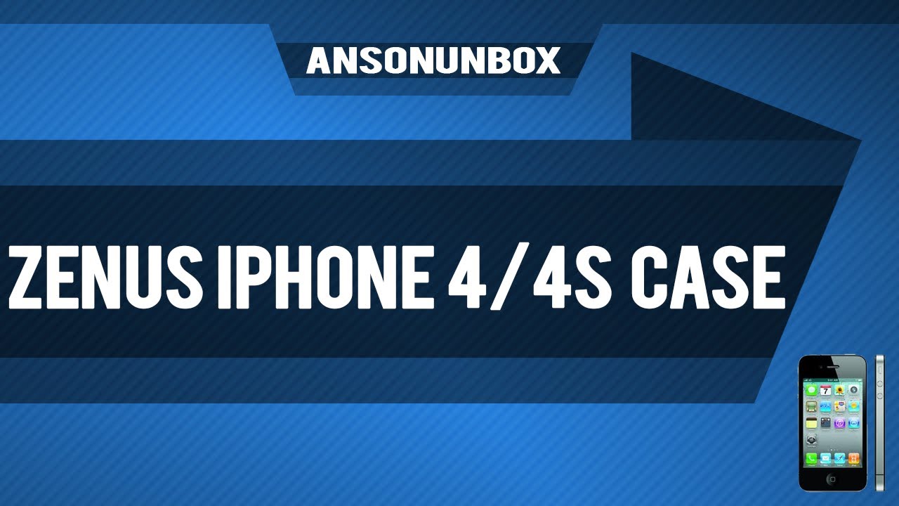 Zenus iPhone 4/4S Case [Unboxing]