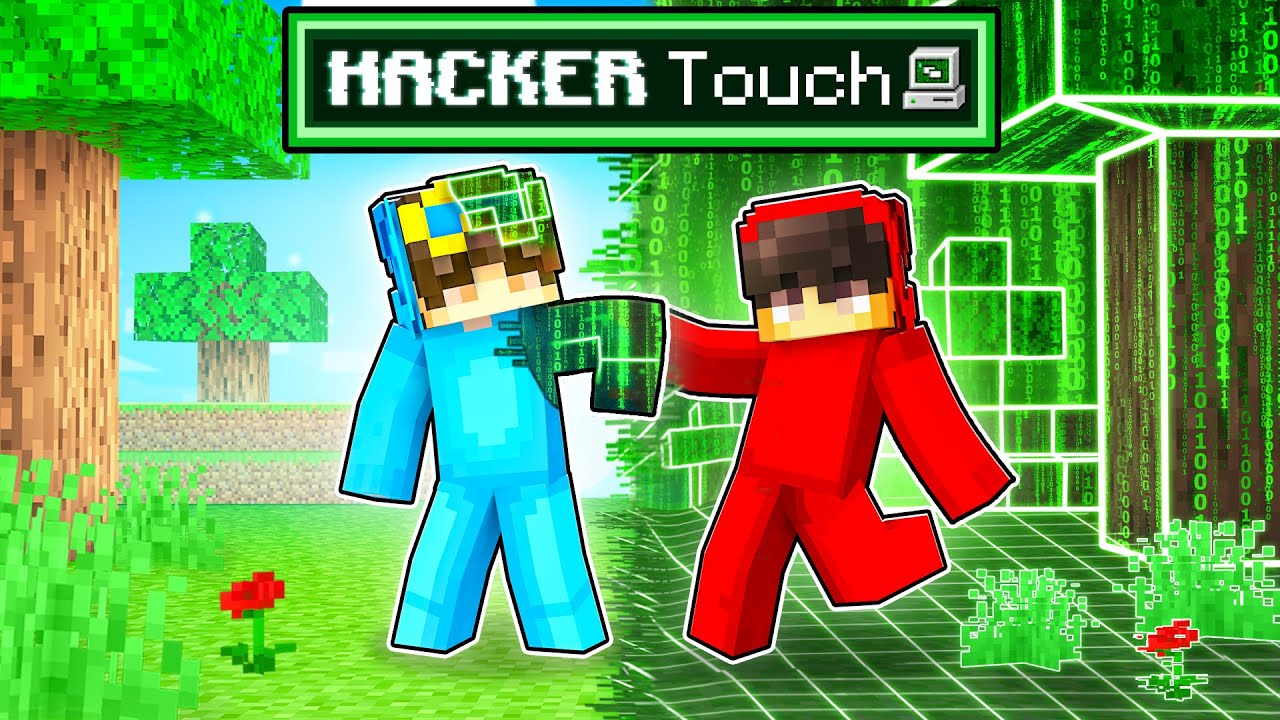 Cash has a HACKER TOUCH in Minecraft!