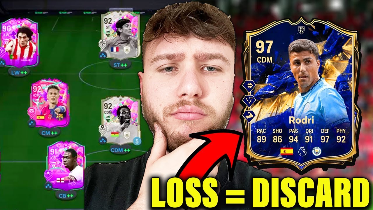 FULL FUT BIRTHDAY TEAM VS EAFC 25! 💥 TOTY RODRI DISCARD?