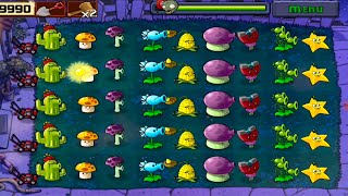 SURVIVAL || Plants Vs Zombies NIGHT colorful plans 5 flags completed