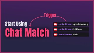 POWER UP your stream with Chat Match - Never miss a chat message or let TTS read your chat out loud