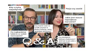 Odpowiadamy na Wasze pytania czyli Q&A u Literackich🥳📚🥰❤️