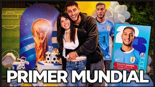 FIESTA SOPRESA A MI NOVIO POR SU PRIMER MUNDIAL ⚽️🏆