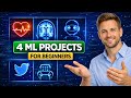 Top 4 Machine Learning Projects for Beginners (Diabetes, Cancer & NLP) | Lesson 6