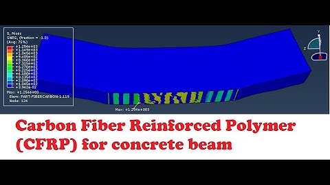 Carbon Fiber Reinforced Polymer for Concrete beam