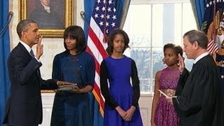 Inauguration 2013: President Obama Official Oath of Office