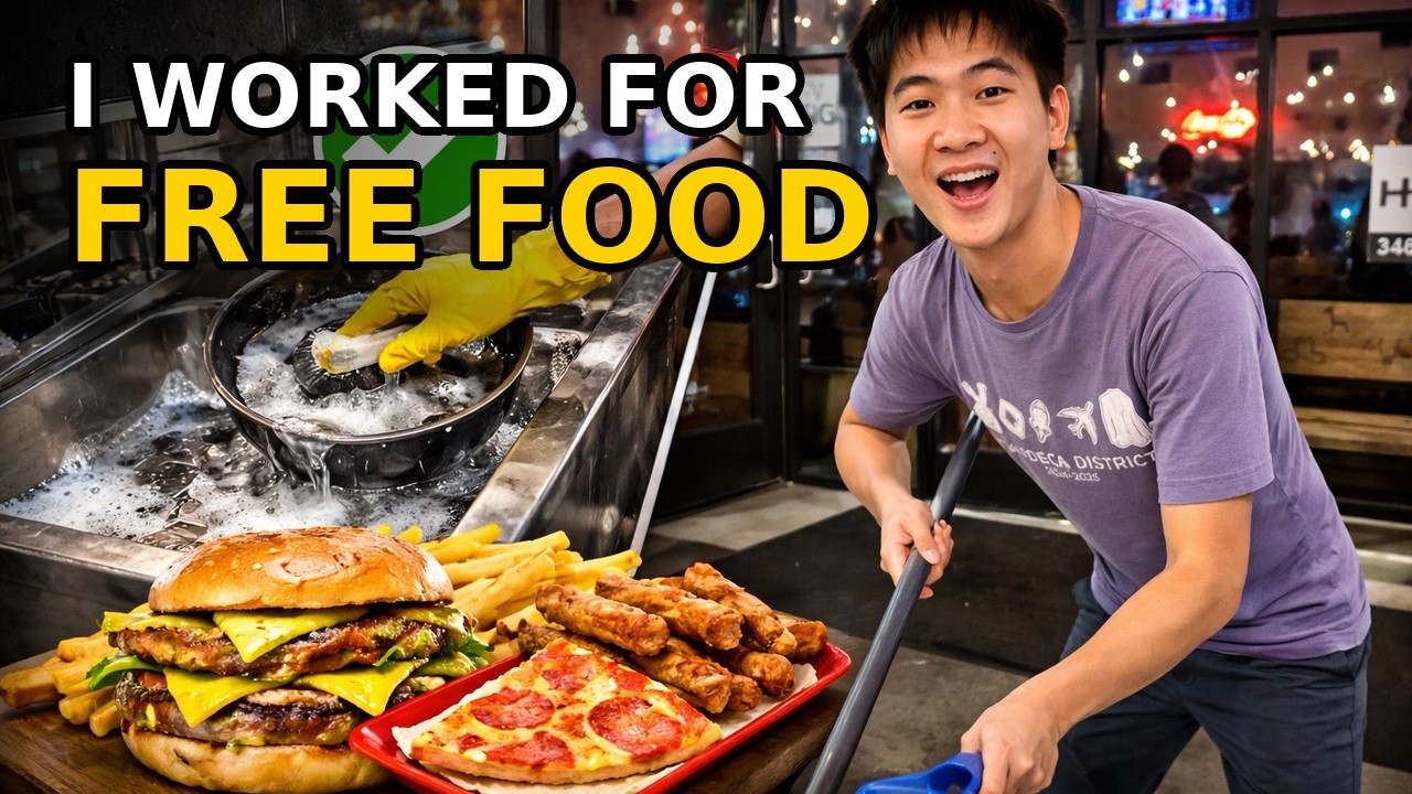 I Worked for Free Food at Restaurants