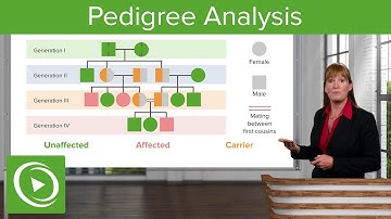 Pedigree Analysis: Dominant & Recessive Patterns – Genetics | Lecturio