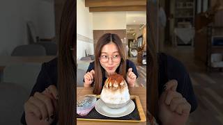 宮崎のケーキ屋さんが夏の期間限定で出す900円のいちごかき氷とティラミスかき氷がすごい😍🧊