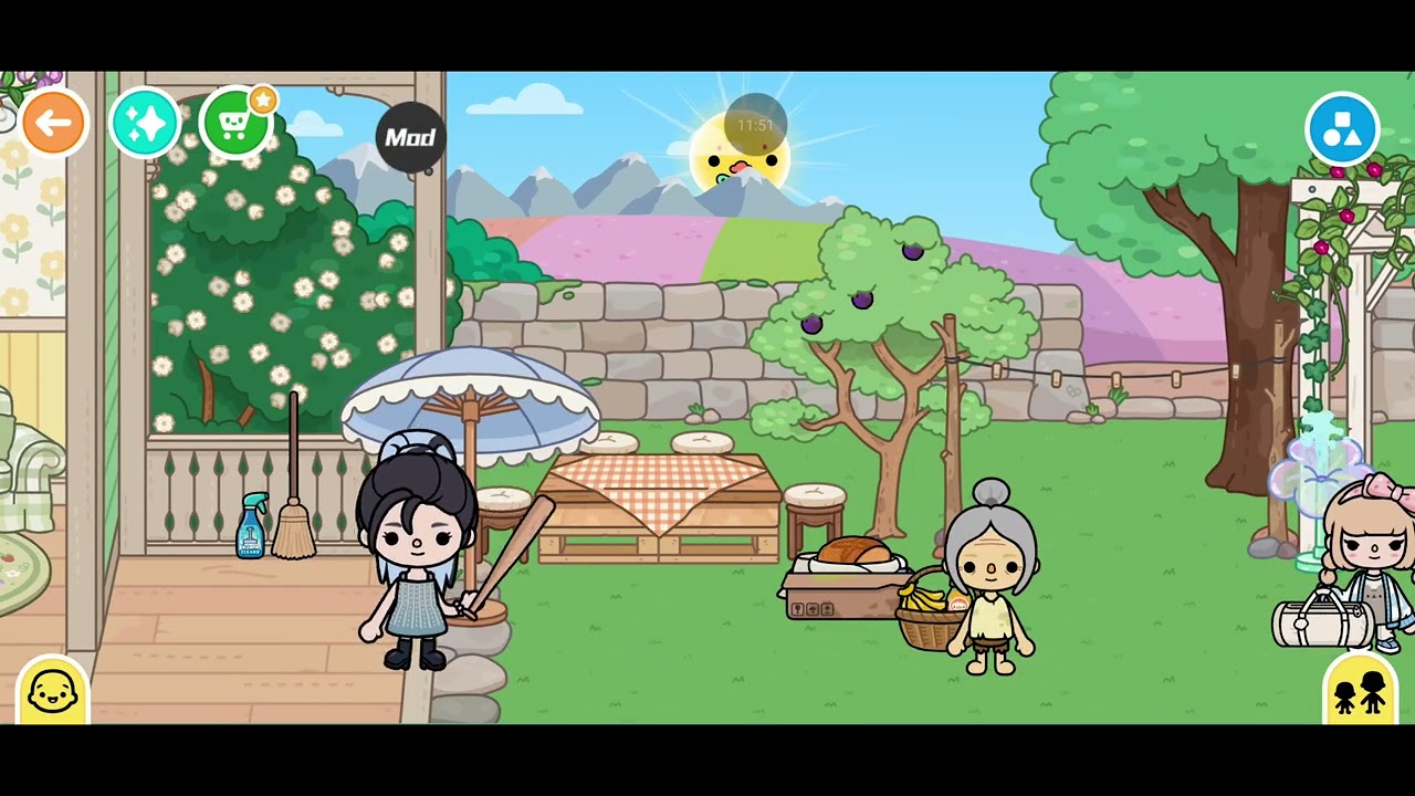 Chị gái xấu tính /Toca Boca /Khánh Quỳnh/ video không được chỉnh chu cho lắm nên các bạn thông cảm