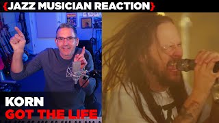 Jazz Musician REACTS | Korn "Got The Life" | MUSIC SHED EP405