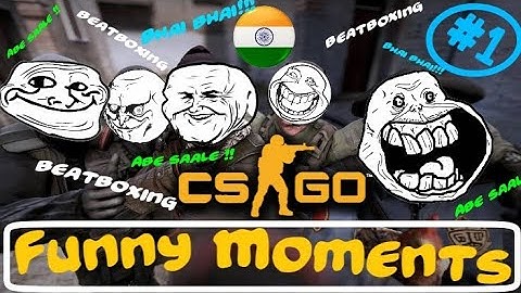 CS:GO Funny Moments #1 | Beatboxing Edition with randoms (hilarious reactions) | Part - 1