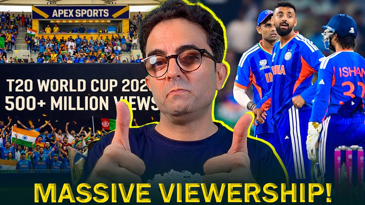 Record-Breaking Viewership: T20 World Cup 2026 Hits 500M+ Views in India 🇮🇳🏆🔥