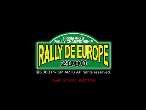 Rally de Europe (ラリー・デ・ヨーロッパ). [PlayStation - Prism Arts]. (2000). Championship. All.