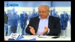 ΧΩΡΙΣ ΟΡΙΑ ΜΕ ΤΟΝ ΒΑΓΓΕΛΗ ΚΡΗΤΙΚΟ στις 22/5/2015 στο TV ΑΙΓΑΙΟ