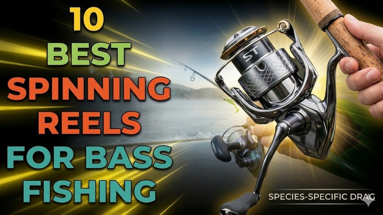 Top 10 Best Spinning Reels for Bass Fishing in 2024 🎣 - YouTube