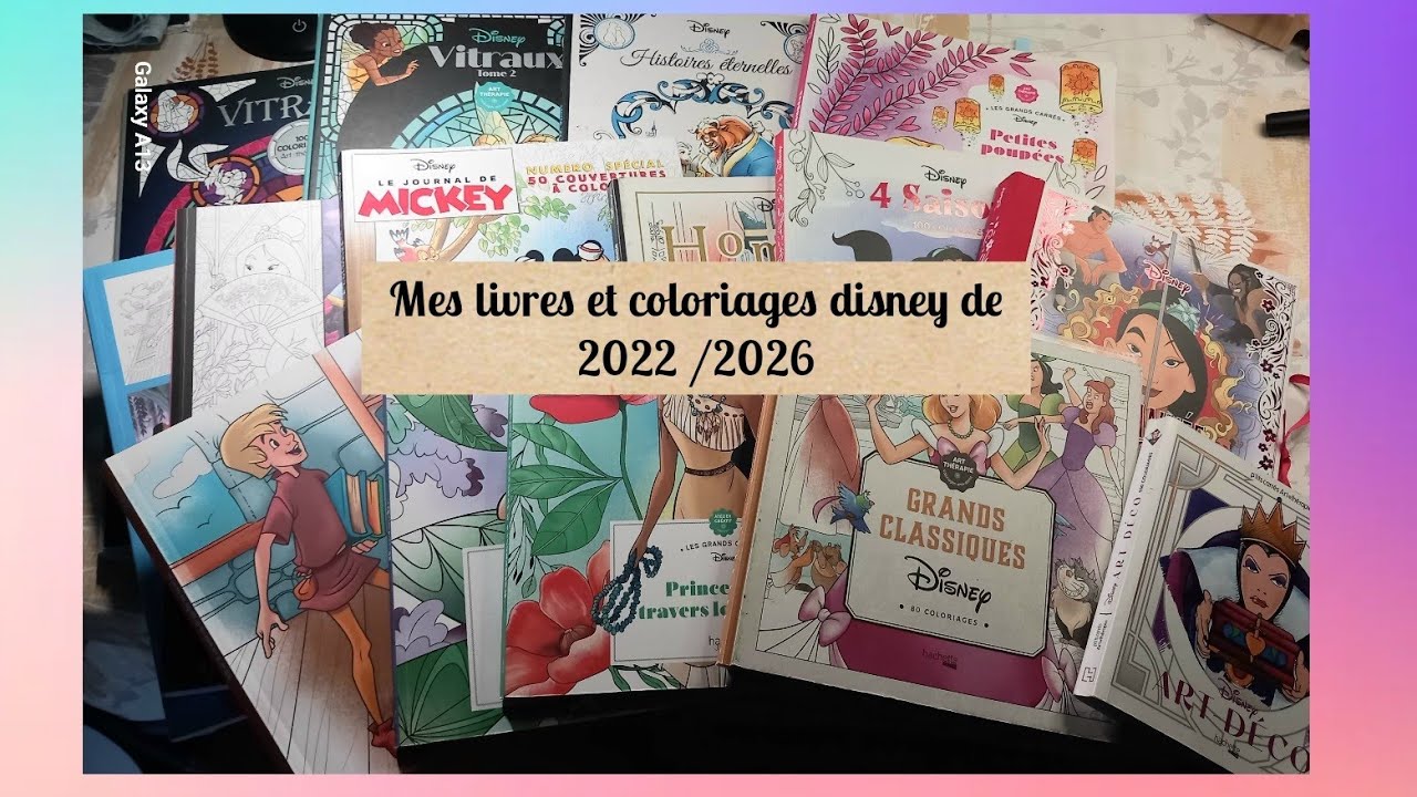 Coloriage disney de 2022 à 2026 #coloriagesadultes 