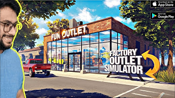 FACTORY OUTLET SIMULATOR 3D 😍 NEW ANDROID GAMEPLAY!!!