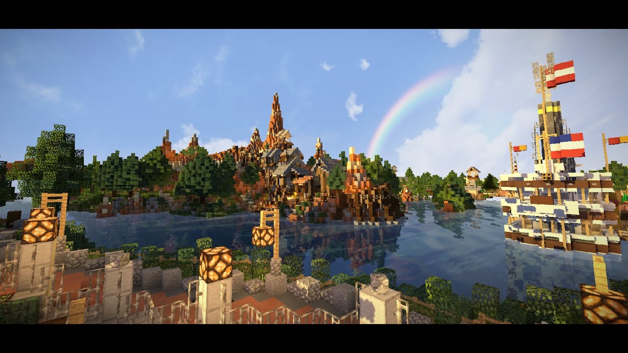 [Minecraft] Disneyland Paris recréation - Big Thunder Mountain V2