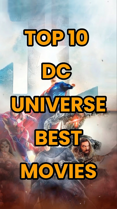 Top 10 DC Universe best movies #shorts #top10 #dc