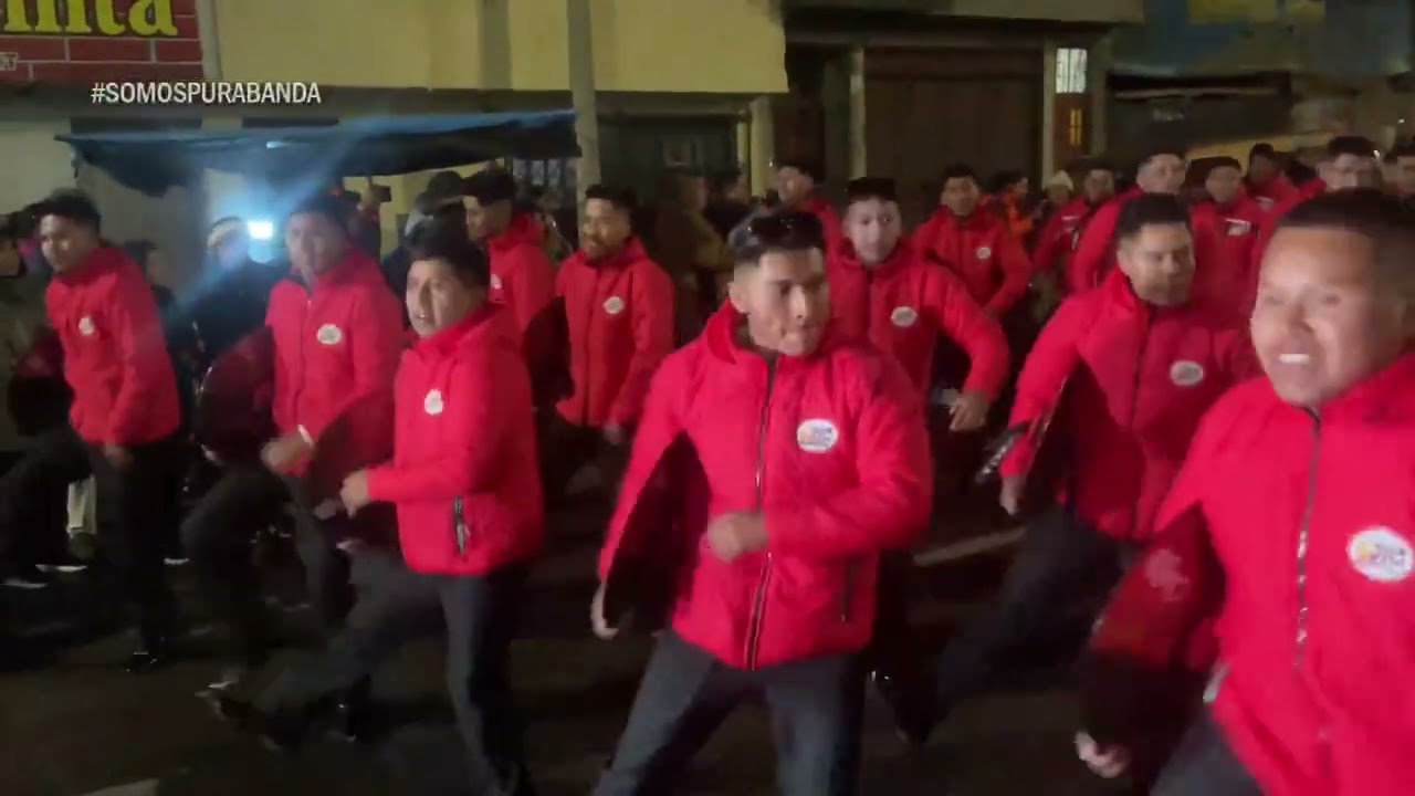 BANDA MI PERU 2024 RECEPCION DE BANDAS