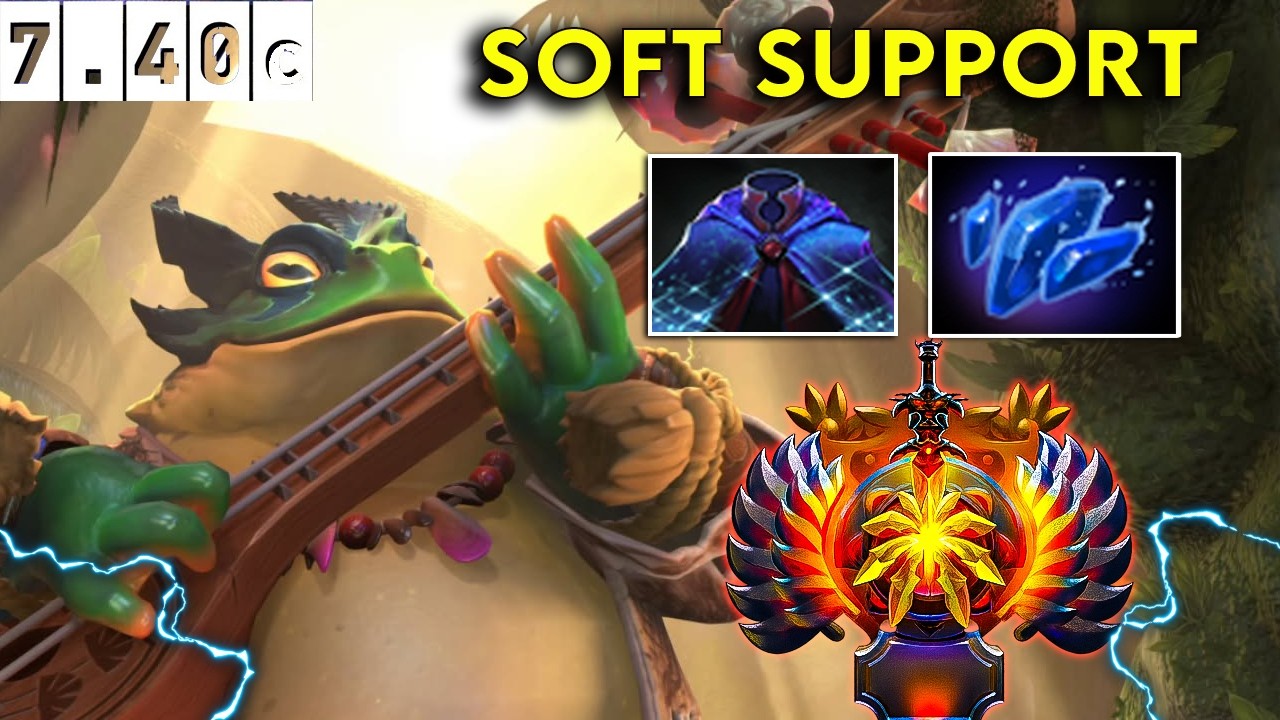 Largo Immortal Soft Support New Hero - Dota 2 Patch 7.40c Pro Pub Gameplay