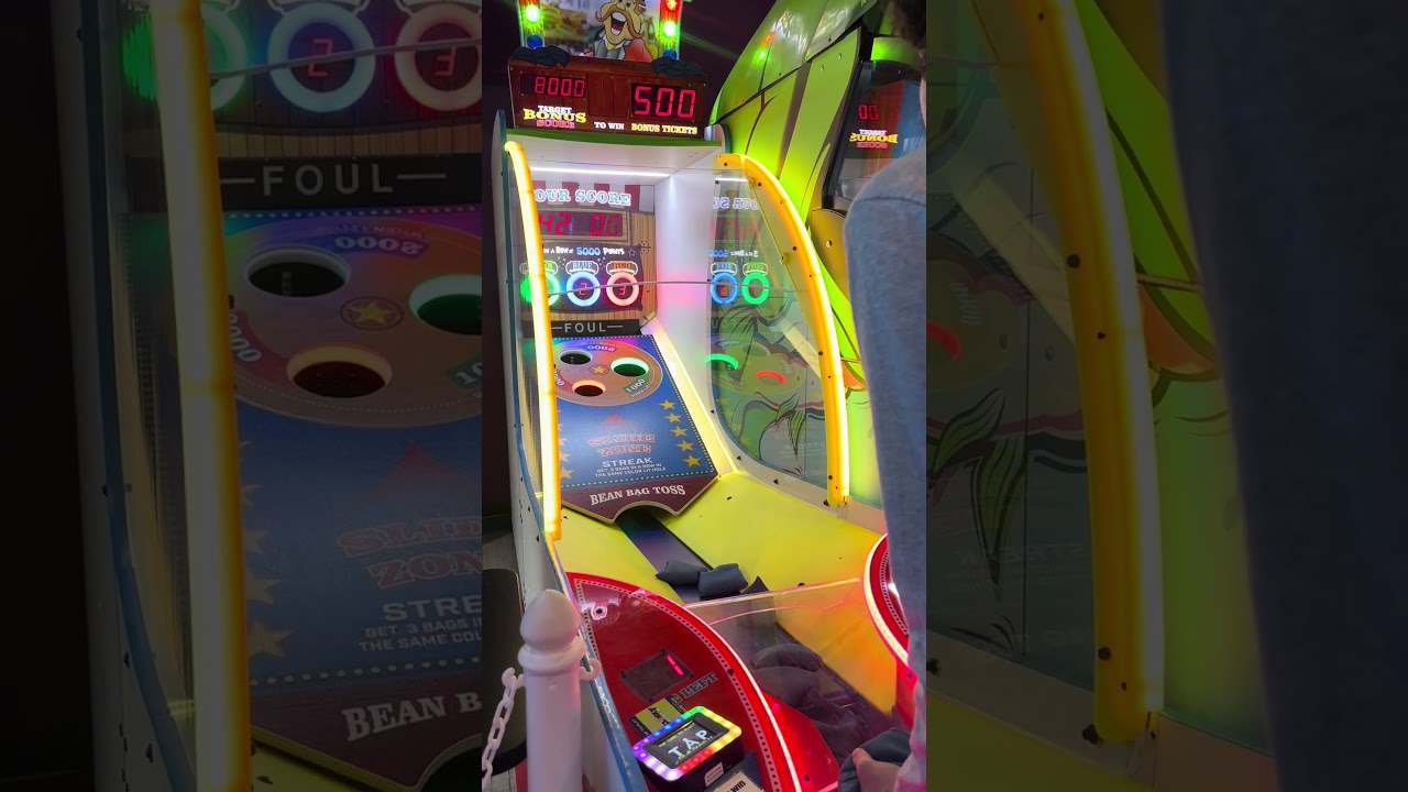 Джекпот в игре «Бросание мешочков с бобами» 