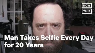 Man Photographs Himself Every Day for 20 Years | NowThis