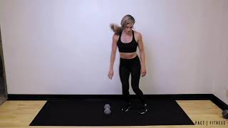 PACT | Burpee facing DB