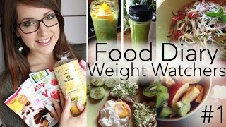 Food Diary 1 | Was ich beim Abnehmen esse (Weight Watchers)