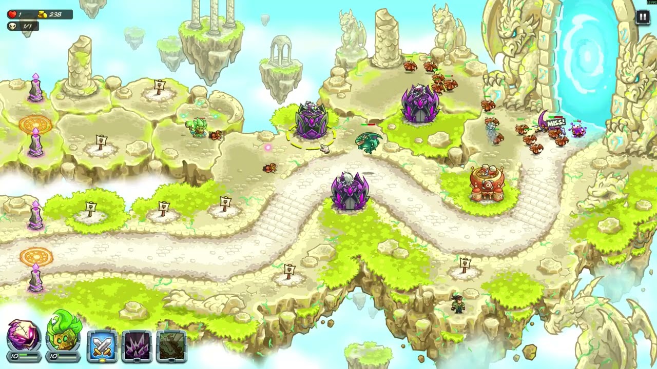 Kingdom Rush 5: Alliance Dragon's Gate [Iron] [Impossible] 王國保衛戰５：同盟 巨龍之門 鋼鐵挑戰 不可思議