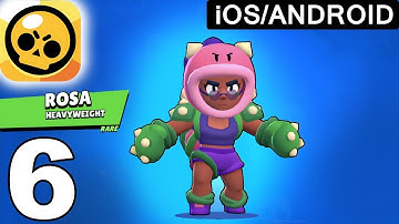 Brawl Stars - ROSA - Walkthrough part 6 (iOS Android)